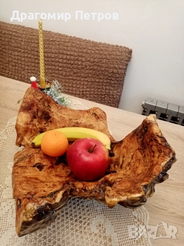 Ръчно изработена фруктиера, снимка 4 - Аксесоари за кухня - 52721360