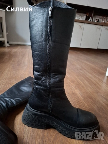Дамски ботуши естествена кожа , снимка 4 - Дамски ботуши - 53171896