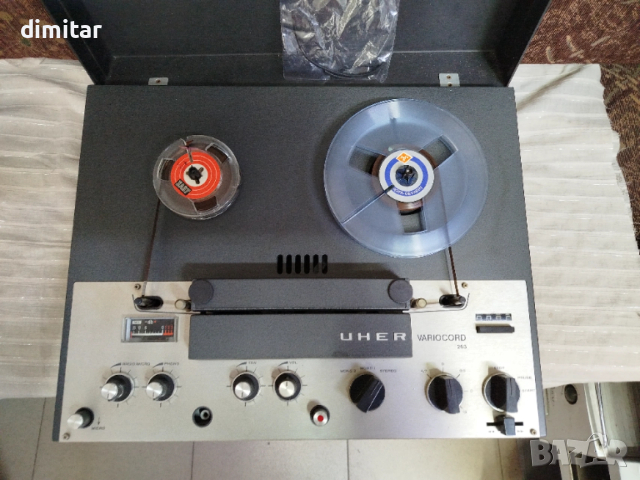 Ролков магнетофон URHE  VARIOCORD 263, снимка 7 - Ресийвъри, усилватели, смесителни пултове - 54228879