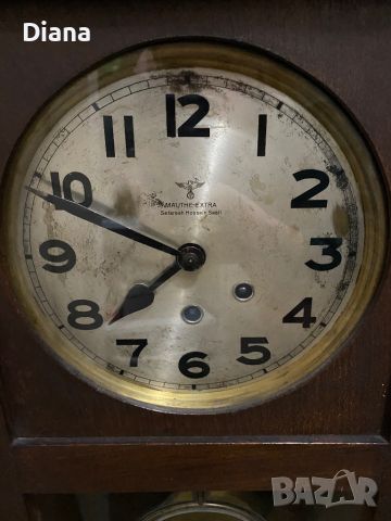 До края на деня! Старинен часовник Mauthe, снимка 2 - Антикварни и старинни предмети - 45431096