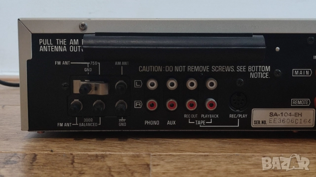 Ретро ресивър Technics ( стерео усилвател с радио тунер ), снимка 11 - Ресийвъри, усилватели, смесителни пултове - 52298072