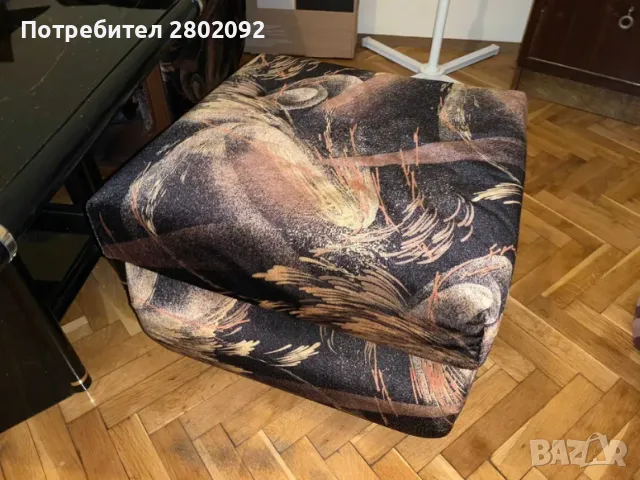 Продавам комплект мебели: маса, фотьойл и 2 табуретки – 159.99 лв, снимка 4 - Други - 50261364