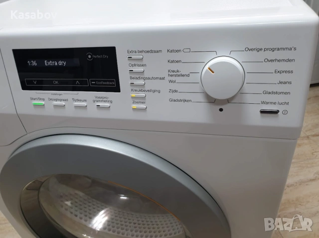 Пара Miele Сушилня с термопомпа Миеле 12м Гаранция, снимка 3 - Сушилни - 53601219