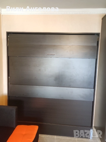 Падащо легло с механизъм и нов матрак 160/200