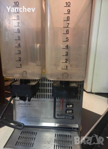 Професионален диспенсър за замразени напитки (скрежина/гранита) Ugolini, произведен в Милано, Италия, снимка 2 - Обзавеждане за заведение - 53572930