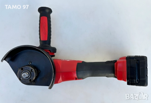 Milwaukee M18 CAG125X - Безчетков ъглошлайф 2x18V 5.0Ah перфектен!, снимка 4 - Ъглошлайфи - 52971205