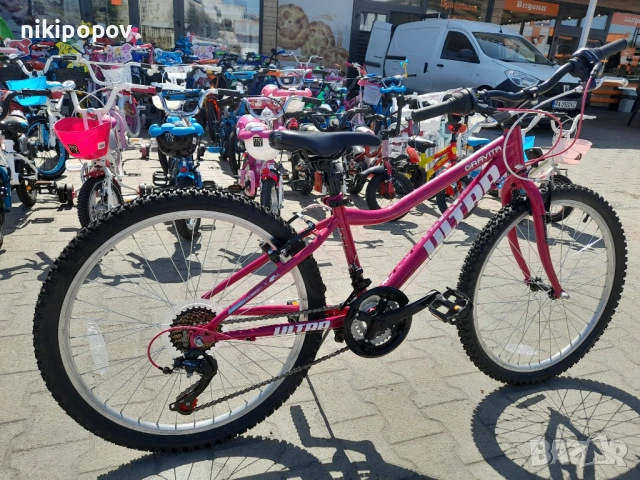 CROSS Велосипед 24" Ultra GRAVITA розов, снимка 4 - Велосипеди - 53848533