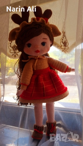 Коледна кукла, снимка 2 - Кукли - 52052797