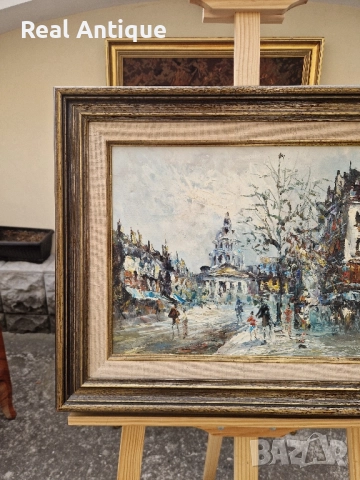 Уникална майсторска авторска картина масло върху платно , снимка 5 - Картини - 51508270