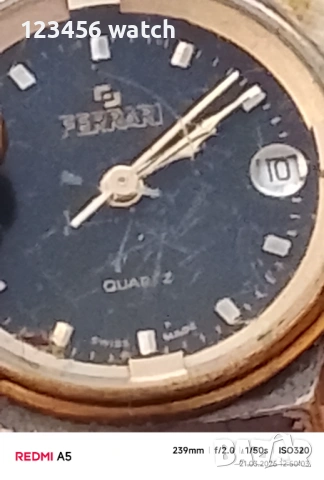 Антикварни швейцарски часовници ферари, снимка 3 - Антикварни и старинни предмети - 53924281