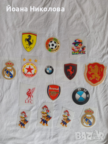 Стикери за дрехи - guess ,nike ,balensiaga , снимка 3 - Други - 54265187