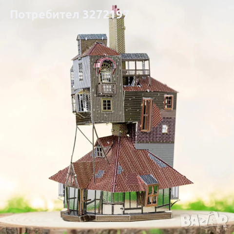 3D лазерно изрязан металeн цветен пъзел The Burrow - Направи си сам., снимка 9 - Пъзели - 45021885