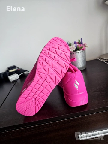 Skechers - Спортни обувки Uno - Night Shades, Фуксия, 39, снимка 3 - Маратонки - 53428129