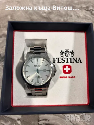 Ръчен часовник Festina Sappfire Crystal F20024 , снимка 1 - Мъжки - 48849959