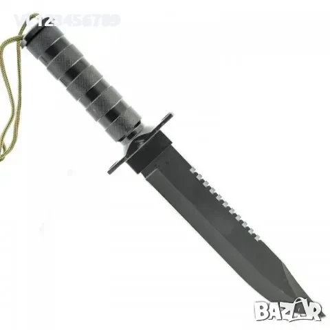 Ловен нож JUNGLE KING А-19 Черен/Бял-220х355, снимка 5 - Ножове - 52283322