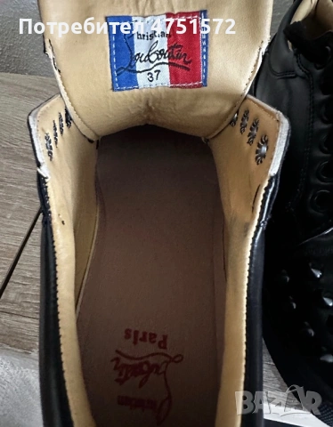 louis junior spikes, снимка 2 - Дамски елегантни обувки - 53663339