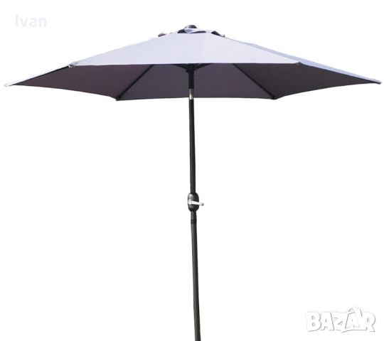Чадър градински 2,7м с манивела