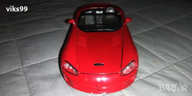 Dodge Viper SRT-10 Maisto - Мащаб 1:24, снимка 8 - Колекции - 48113800