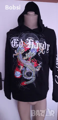 ED HARDY Ново Мъжко Худи, снимка 1 - Спортни дрехи, екипи - 48203479