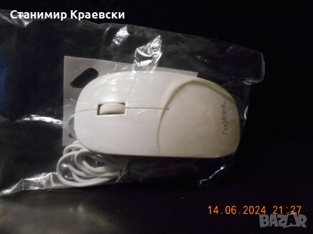 LogiLink slim optical mouse - new, снимка 1 - Клавиатури и мишки - 46349853