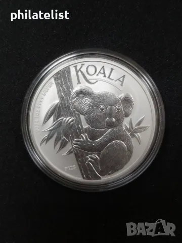 Австралия 2024 - 1 долар – Коала , 1 OZ – Сребърна монета, снимка 3 - Нумизматика и бонистика - 48228391