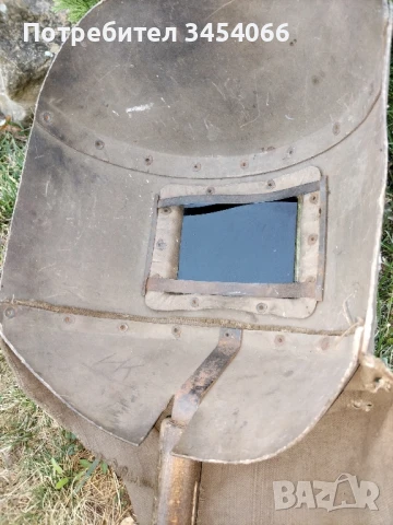 Антика-маска за заваряване. , снимка 3 - Антикварни и старинни предмети - 51322844