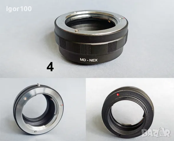 ПРЕХОДНИЦИ за SONY E-mount, снимка 4 - Чанти, стативи, аксесоари - 49972304