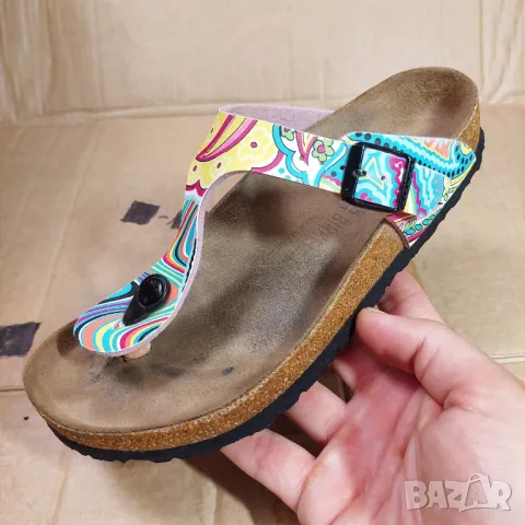 чехли Birkenstock Gizeh номер 38, снимка 8 - Чехли - 50292985