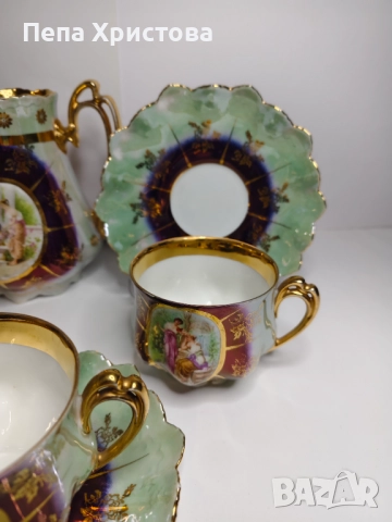Сервиз за чай от  "Moritz Zdekauer" (MZ), снимка 14 - Сервизи - 52901628
