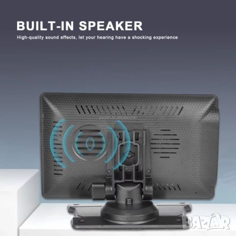 Монитор 7" Преносима мултимедия за автомобил, безжичен CarPlay, Android Auto, за кола, снимка 7 - Аксесоари и консумативи - 53848536