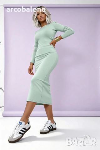 Дамски комплект от миди пола и блуза Paola, 2цвята , снимка 13 - Комплекти - 53407761