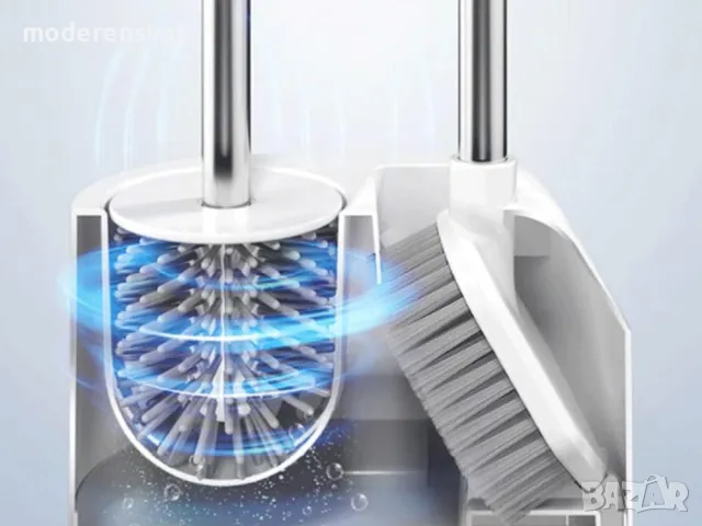 Силиконови четки за тоалетна 2в1, снимка 4 - Мопове, кофи, четки и метли - 46926965