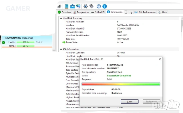 HDD SATA хард дискове, 0 часа работа и 100% здраве и производителностзводителност, снимка 18 - Твърди дискове - 53772609