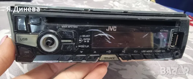 CD за кола JVC KD-R462 , снимка 1 - Аксесоари и консумативи - 48695094