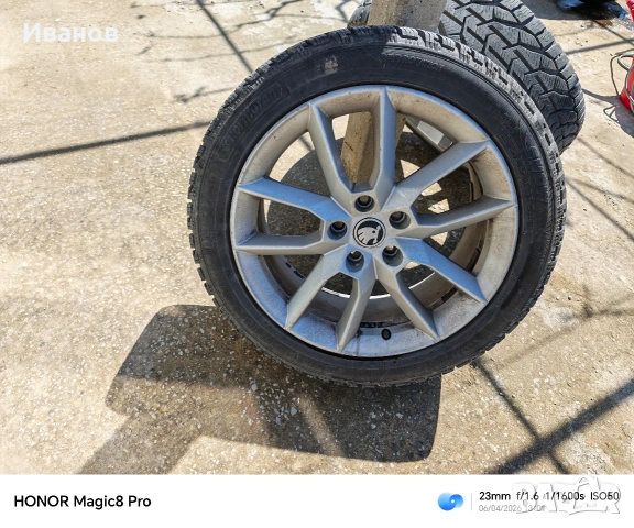 Джанти GEMINI 18" J7,5 ET51/ 5x112 / 57.1, снимка 2 - Гуми и джанти - 54116135