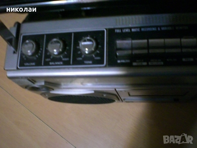 HITACHI радиокасетофон мадеин жапан, снимка 5 - Радиокасетофони, транзистори - 52913547