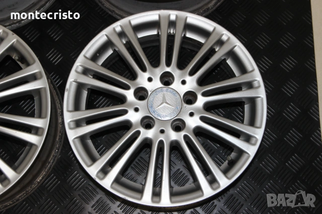 Алуминиеви джанти Mercedes W169 A-Class (2004-2012г.) Mercedes B-Class W245 16 цола 5x112 66.6, снимка 3 - Гуми и джанти - 53932264