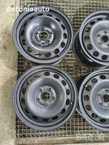 5х112 - 16 цола 5x112 метални джанти Volkswagen golf 6 - 5 x 112, снимка 4 - Гуми и джанти - 52521009