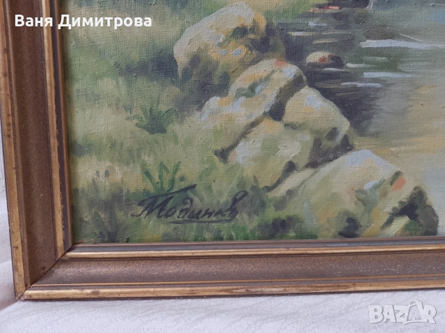 Маслена живопис пейзаж, снимка 9 - Картини - 53582002