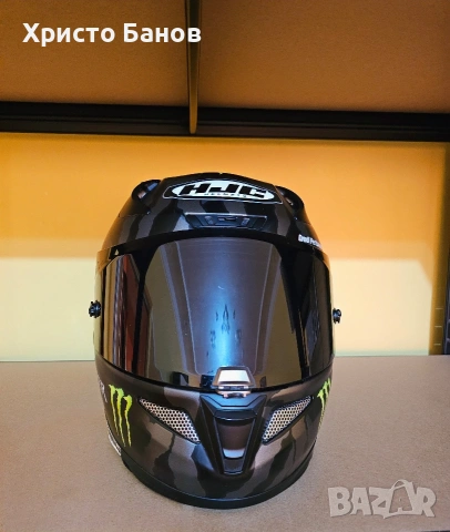 Мотоциклетна каска HJC RPHA 11 Monster Military, снимка 2 - Аксесоари и консумативи - 53304148