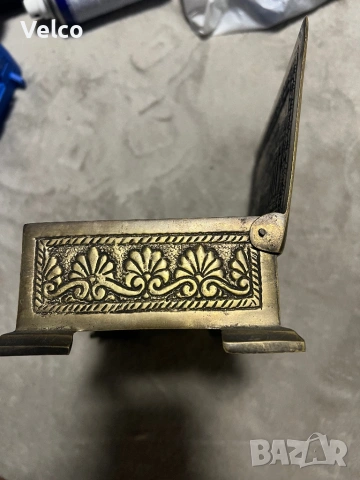 бронзова кутия за бижута, снимка 4 - Антикварни и старинни предмети - 53802433