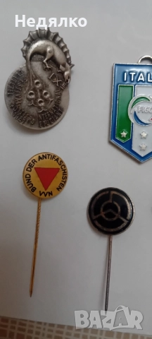 6 броя редки винтидж значки, снимка 3 - Колекции - 52416223