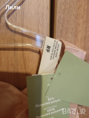 Нова рокличка h&m ,5/6 г, снимка 3 - Детски рокли и поли - 50759190