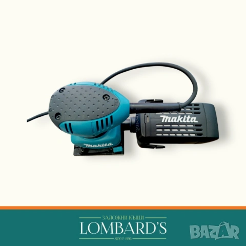 Електрически виброшлайф Makita BO4555, N: 128445, снимка 2 - Други инструменти - 53442395