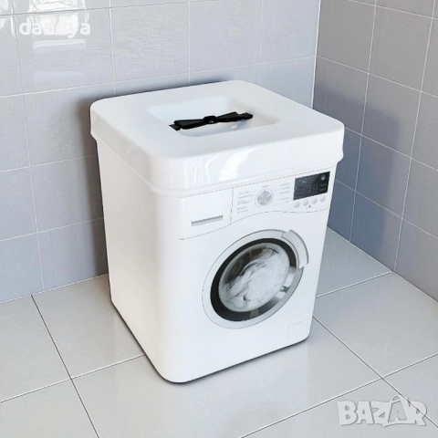 2529 Кутия за прах за пране с форма на пералня, 3 литра