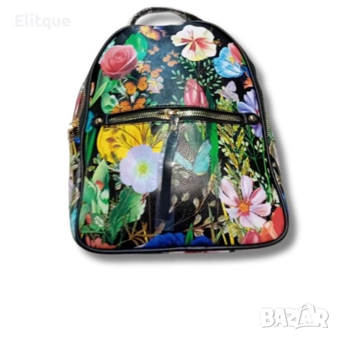 Интересна дамска чанта тип раница, снимка 12 - Раници - 52853998