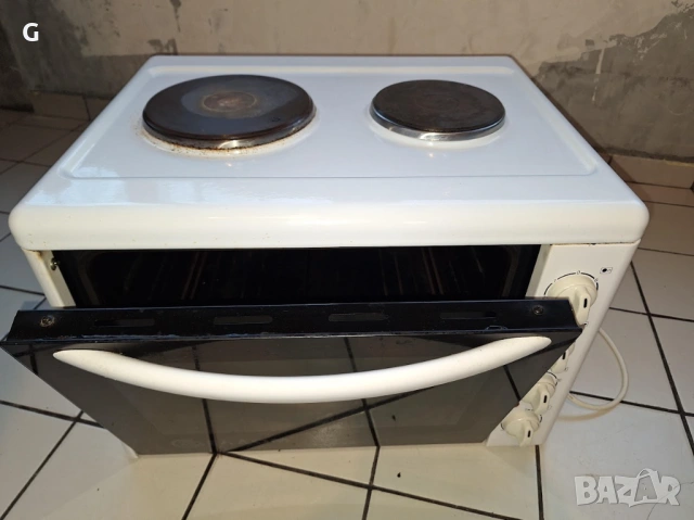 Готварска печка мини Елдом 203VFE, Раховец, Терма, Бяла, снимка 5 - Печки, фурни - 53032237