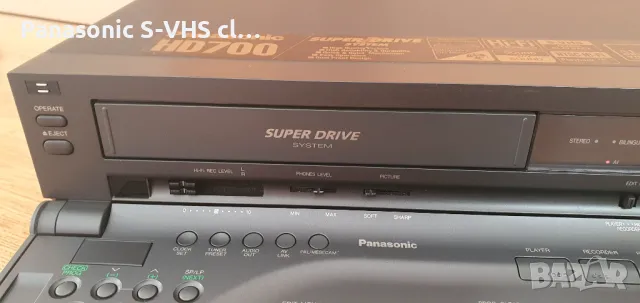 Panasonic NV-HD700 VCR-VHS Hi-Fi stereo Sp/Lp record, снимка 12 - Плейъри, домашно кино, прожектори - 48105935