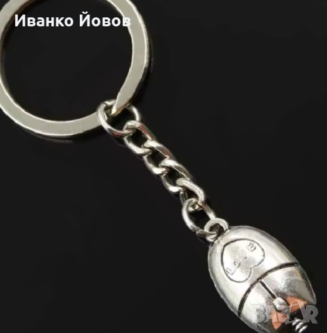 Ключодържател Компютърна мишка, метален, цветен, 2D (плосък), идеален подарък, снимка 5 - Други - 53430373