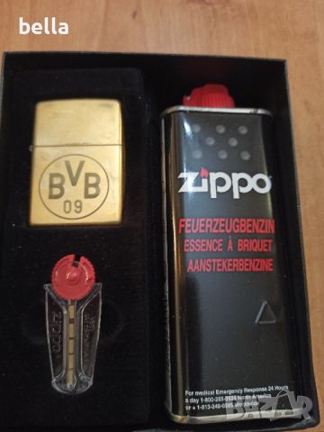 КОМПЛЕКТ ZIPPO-BVB, снимка 3 - Антикварни и старинни предмети - 46563881